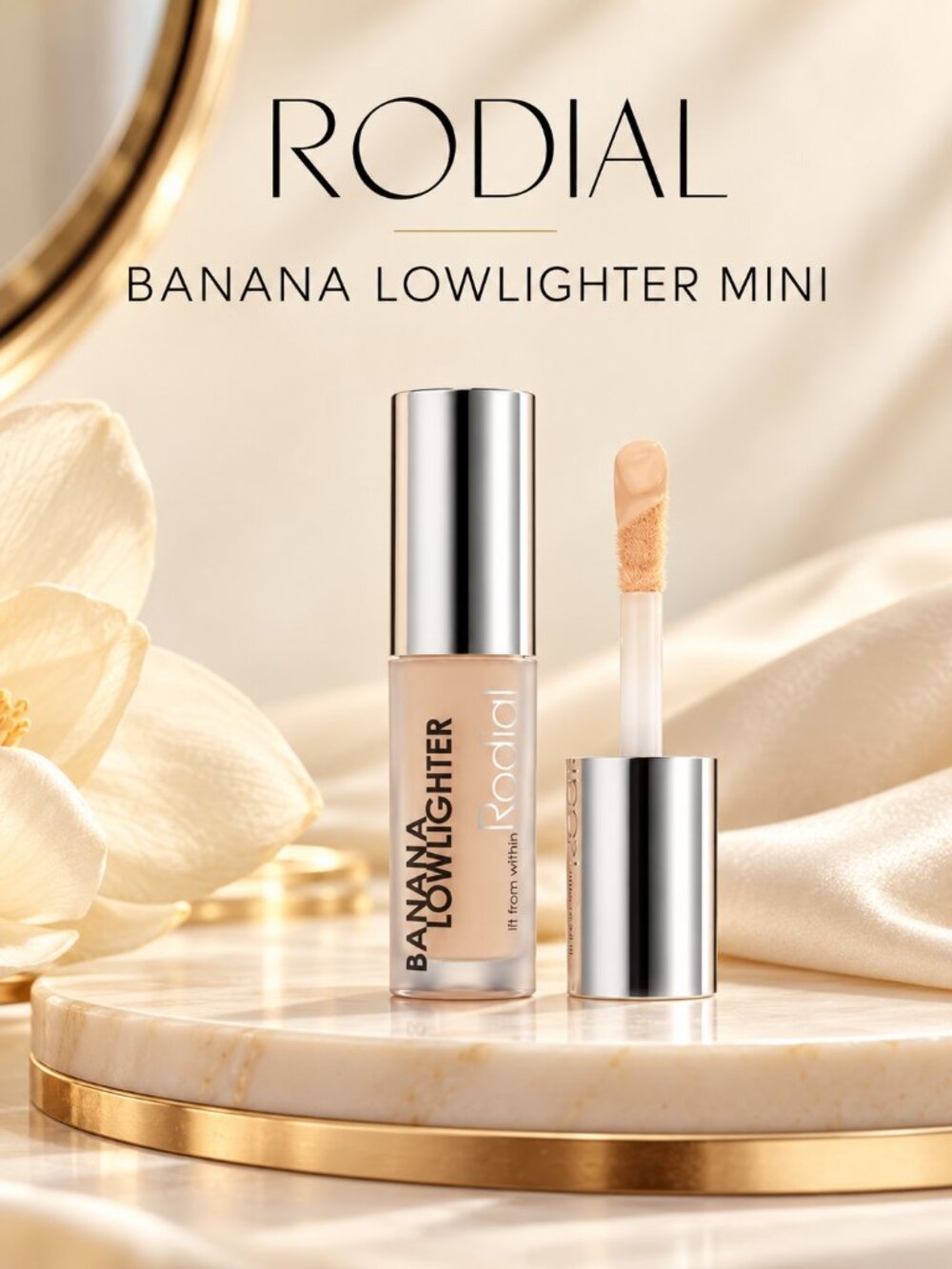 Rodial Banana Lowlighter Mini Under-Eye Brightener
